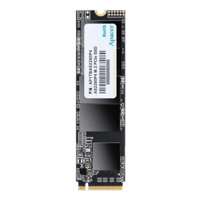 Apacer AS2280P4 512GB M.2 PCIe Gen3 NVMe SSD